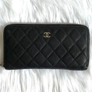 Chanel CLASSIC LONG ZIPPED WALLET